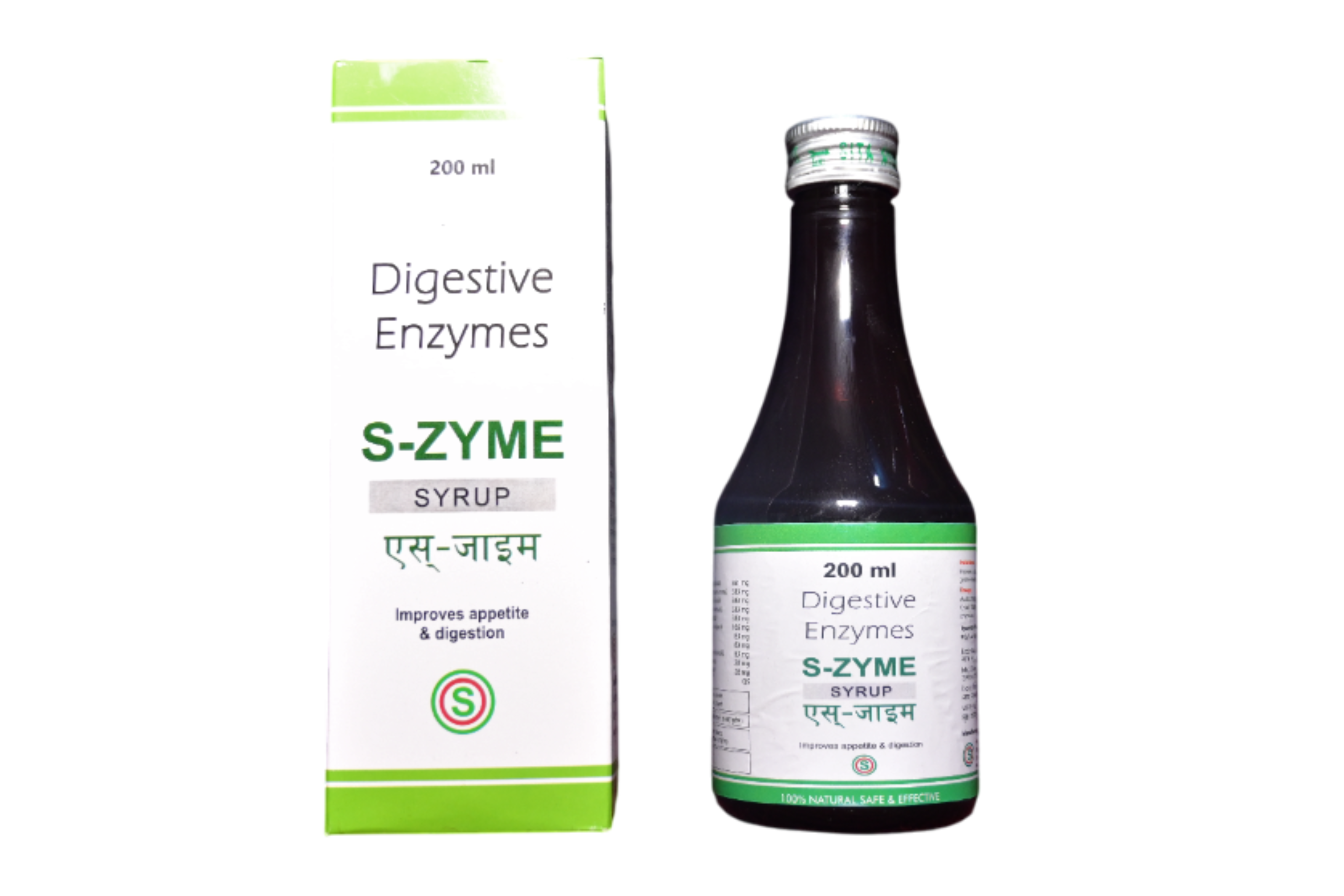 S-Zyme Syrup 200ML